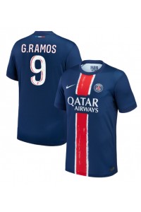 Fotbalové Dres Paris Saint-Germain Goncalo Ramos #9 Domácí Oblečení 2024-25 Krátký Rukáv